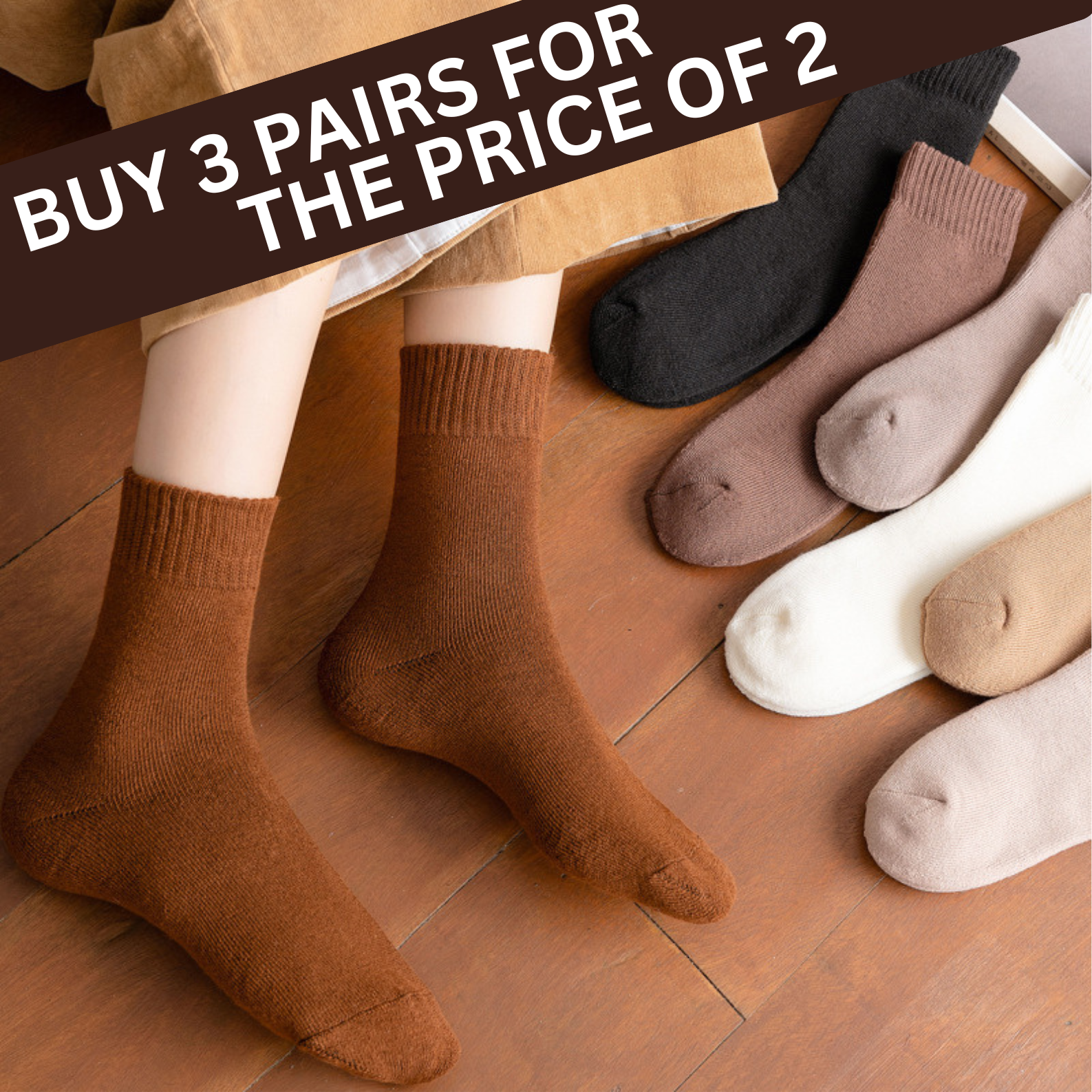 Thickened Fleece Socks