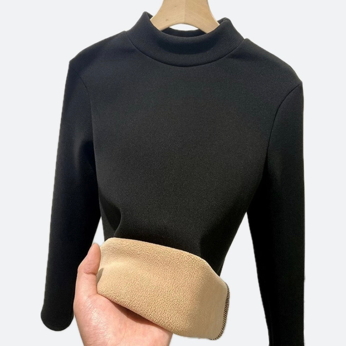 Fleece-lined Long Sleeve