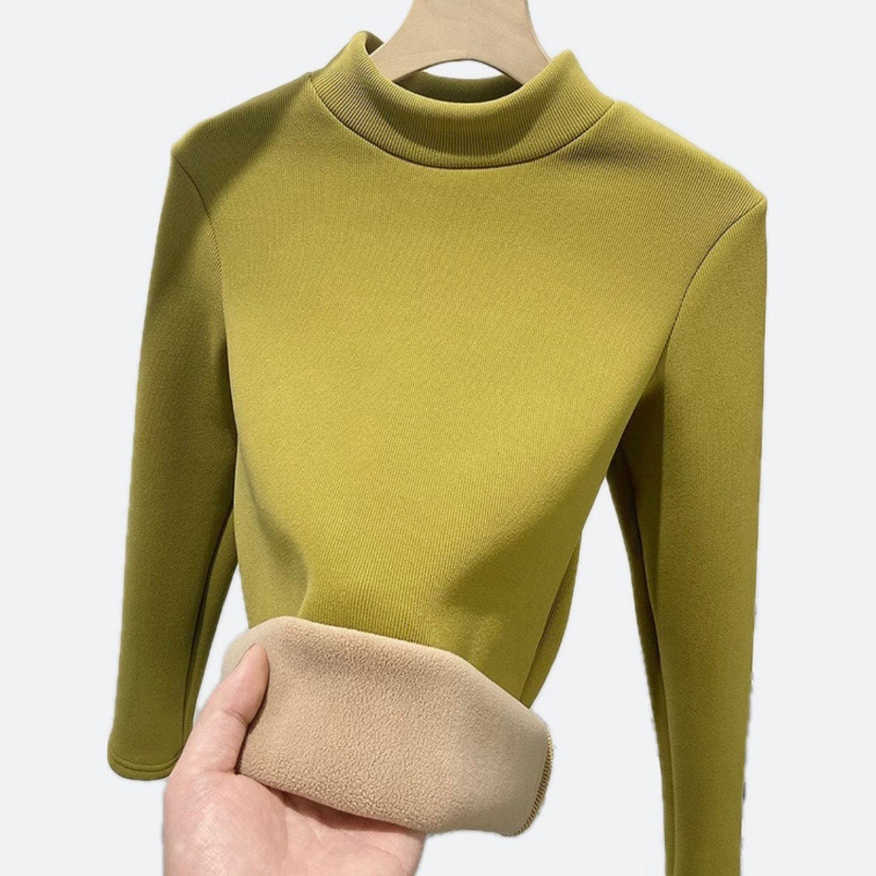 Fleece-lined Long Sleeve