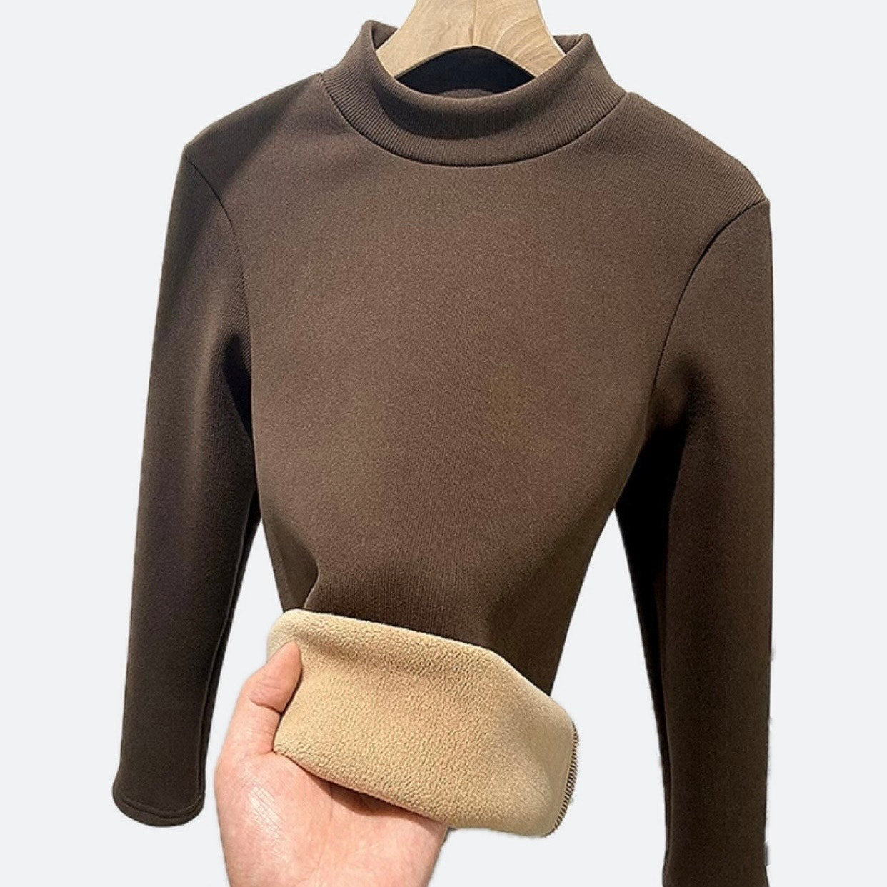 Fleece-lined Long Sleeve