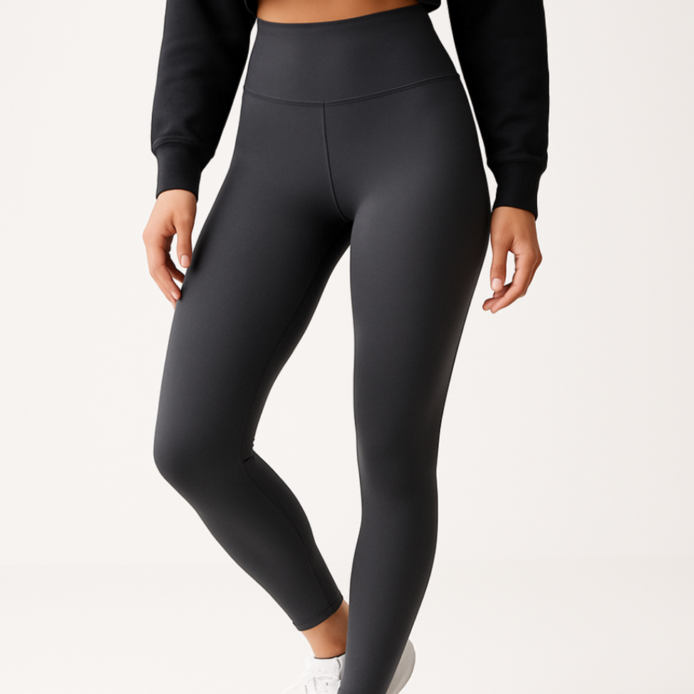 Fleece-lined Lambswool Leggings