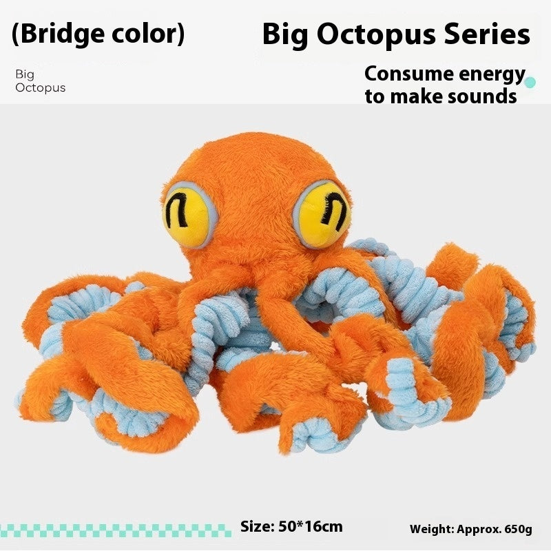 TugFlex™ Interactive Octopus Pull Toy